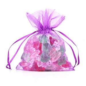 ORGANZA DRAWSTRING MESH BAG-M19005
