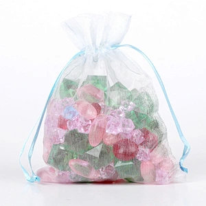 ORGANZA DRAWSTRING MESH BAG-M19005