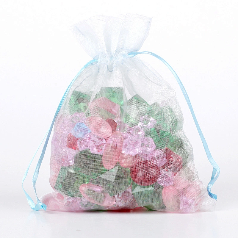 ORGANZA DRAWSTRING MESH BAG-M19005