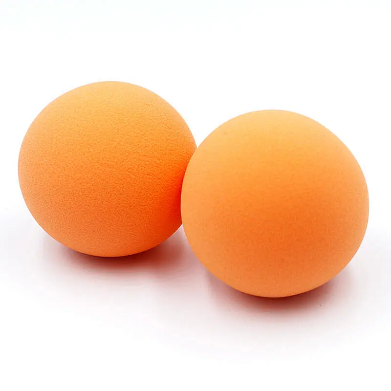 Orange shape makeup sponge