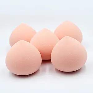 Honey peach makeup sponge