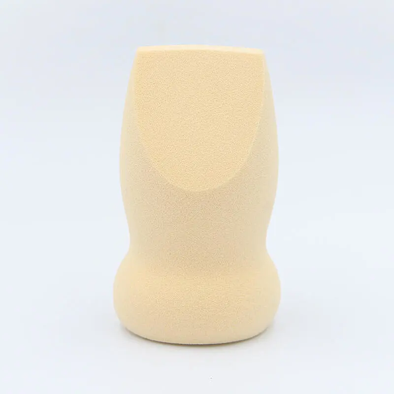 Cut makeup sponge