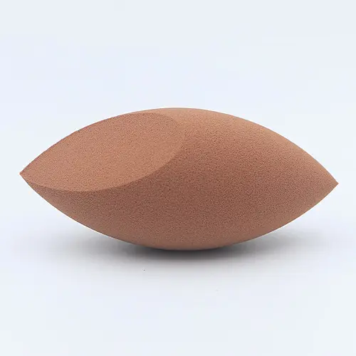 Cut makeup sponge