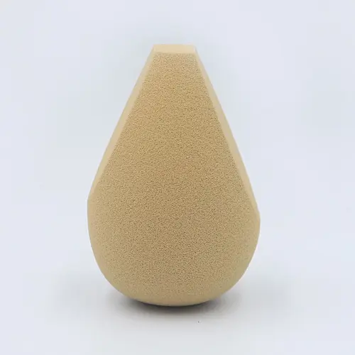 Cut beauty makeup sponge