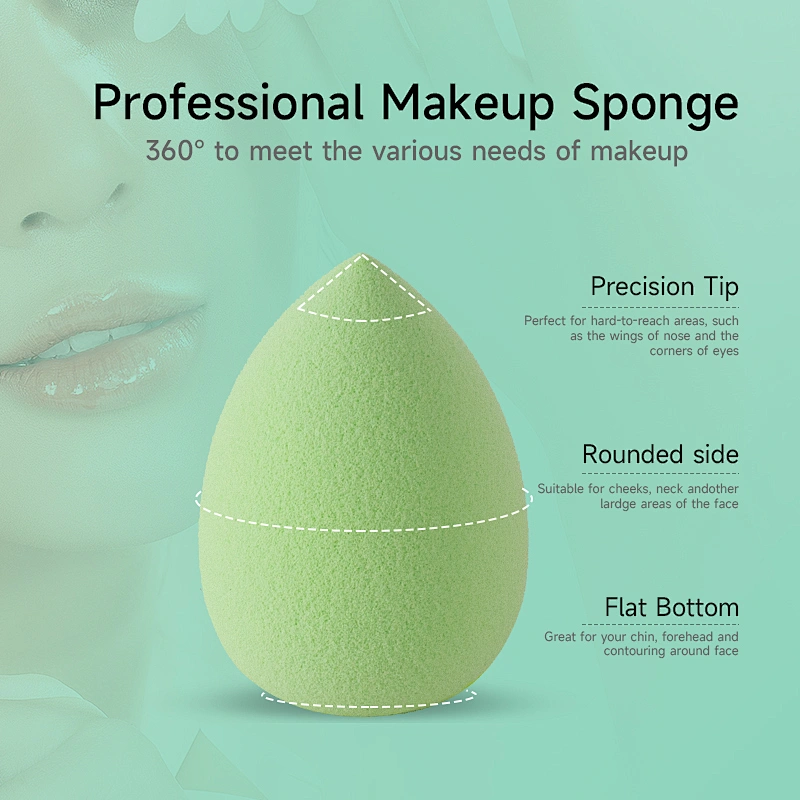 90% Biodegradable makeup sponge