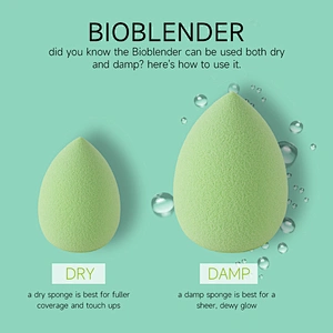 90% Biodegradable makeup sponge