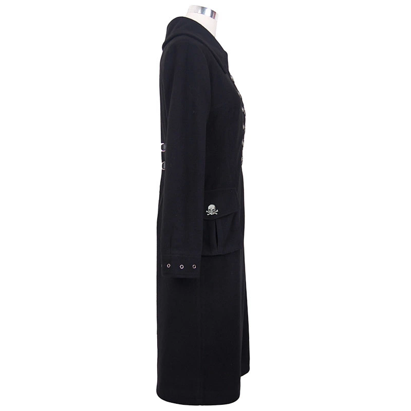 Side door inner skin loops tweed coat