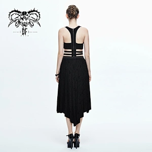 Halter waist loop dress