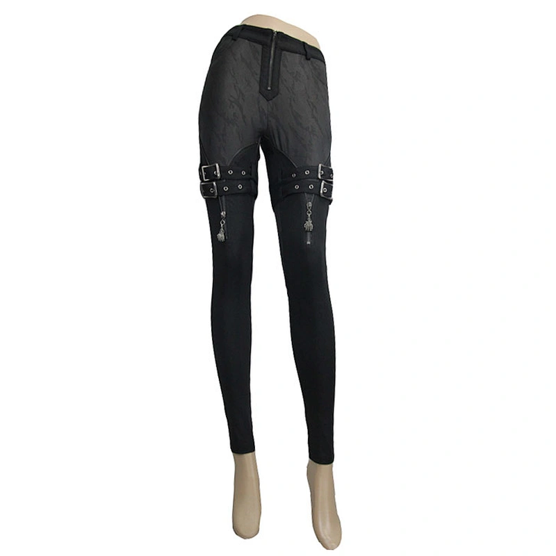 Punk booties and skinny pants