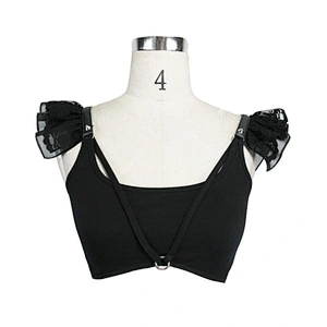 Shoulder organza short style sling