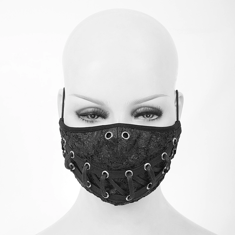 Mouth tear type overglue rag mask