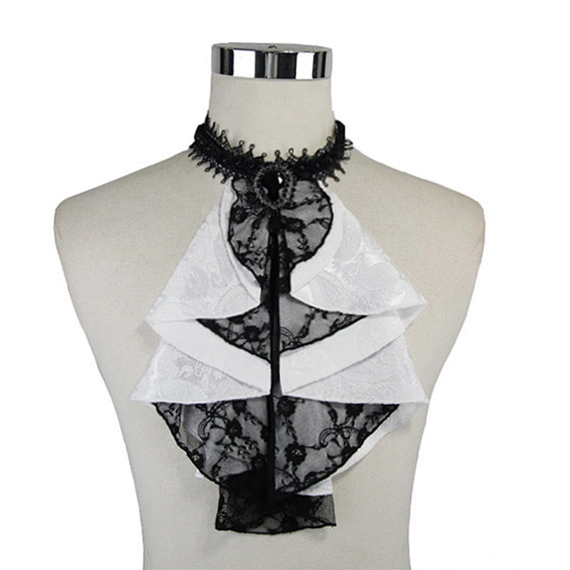 AS02702 Devil fashion clothes accessory Gothic festival white men necktie