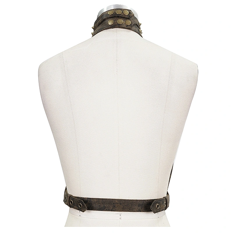 AS065 adjustable loop coffee halter steampunk accessories women body harness
