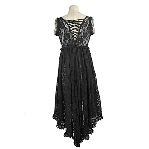 ETT014S01 Eva lady mysterious night women sleeveless black gothic patterned sexy lingerie