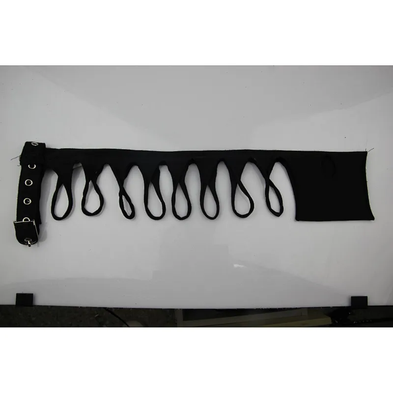 GE005 daily life Devil's Claw hand painted broken holes stretchy knitted punk women long gloves