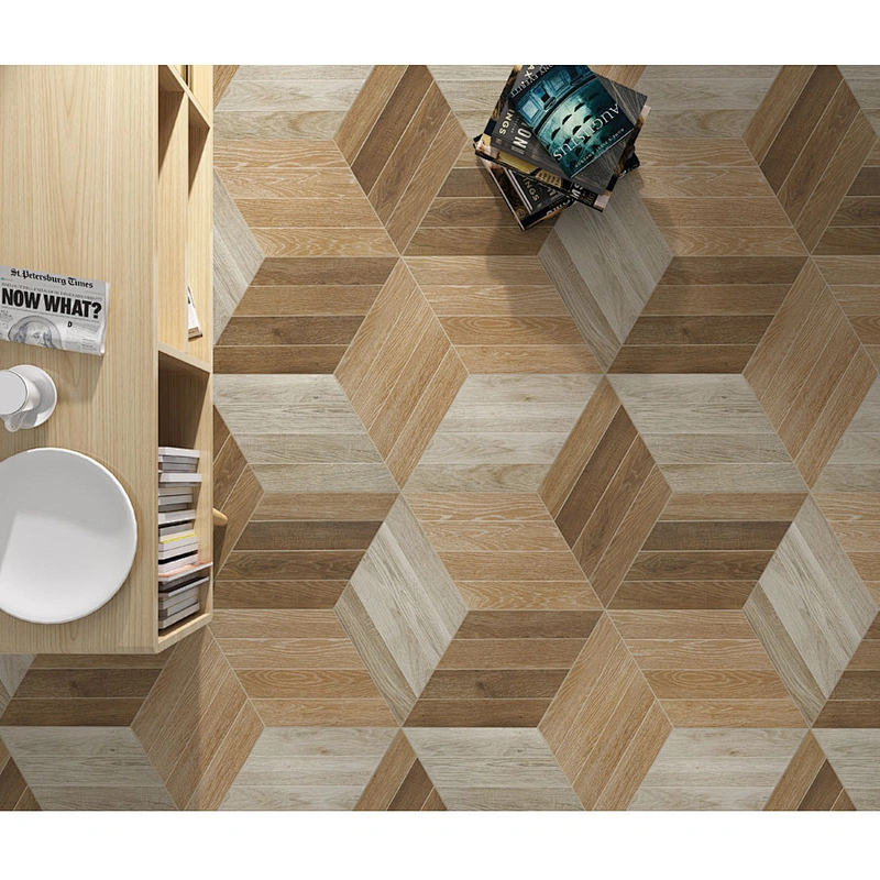 Wood Texture Flooing Tile
