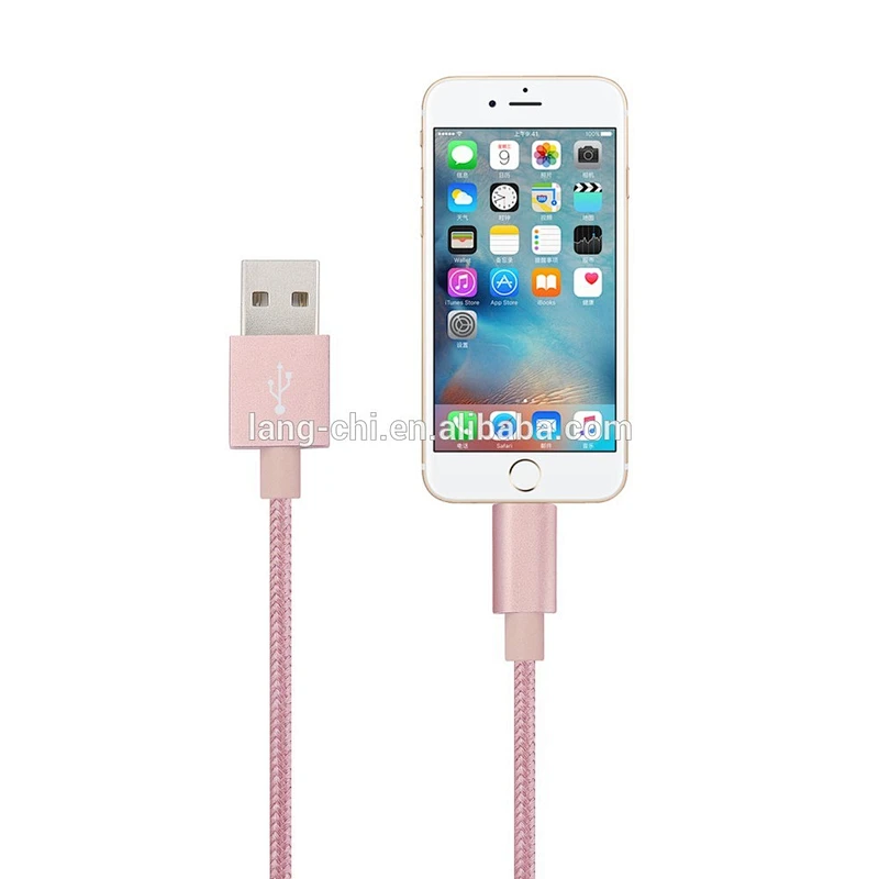 USB Cable for iPhone 6 7 8 x for iPad 2.1A Fast Mobile Phone for iphone USB Charger Data Cable for iPhone Cable 2m 1m
