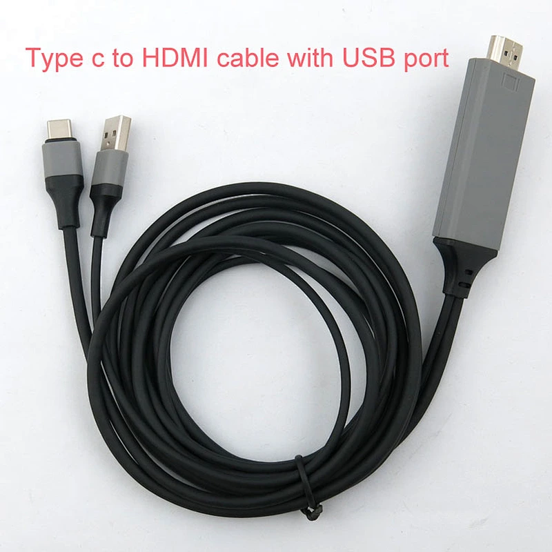 Superspeed Thunderbolt USB C Hub Type-C Hub Adapter Charger with USB2.0 For MacBook