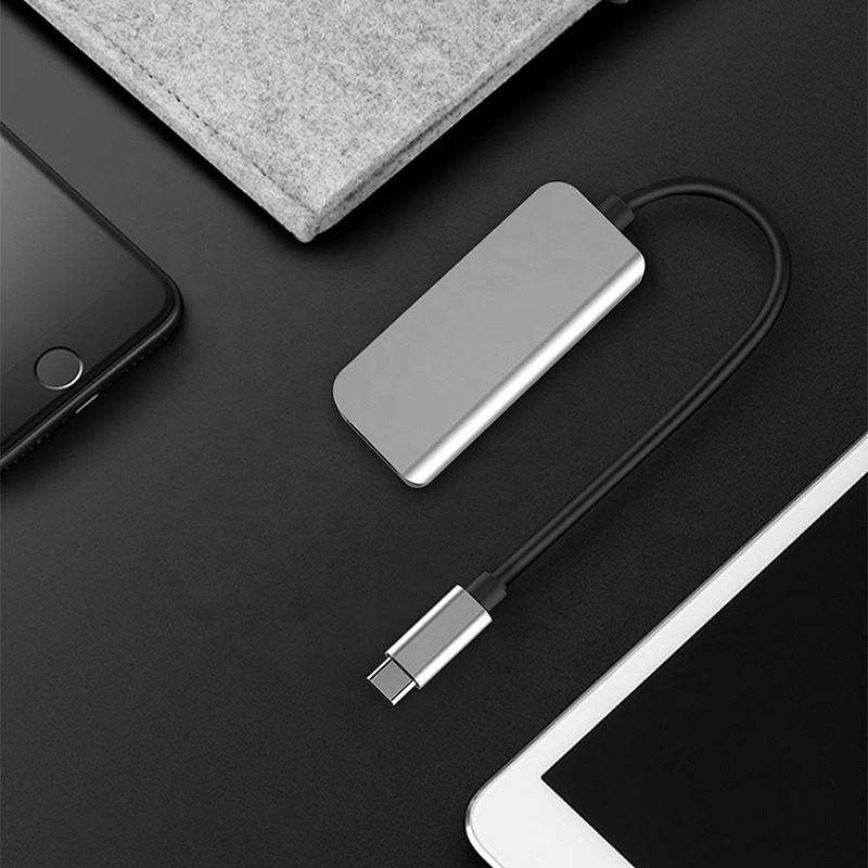 3 in 1 Port Type c Hub to HDTV Adapter USB Charging Hub