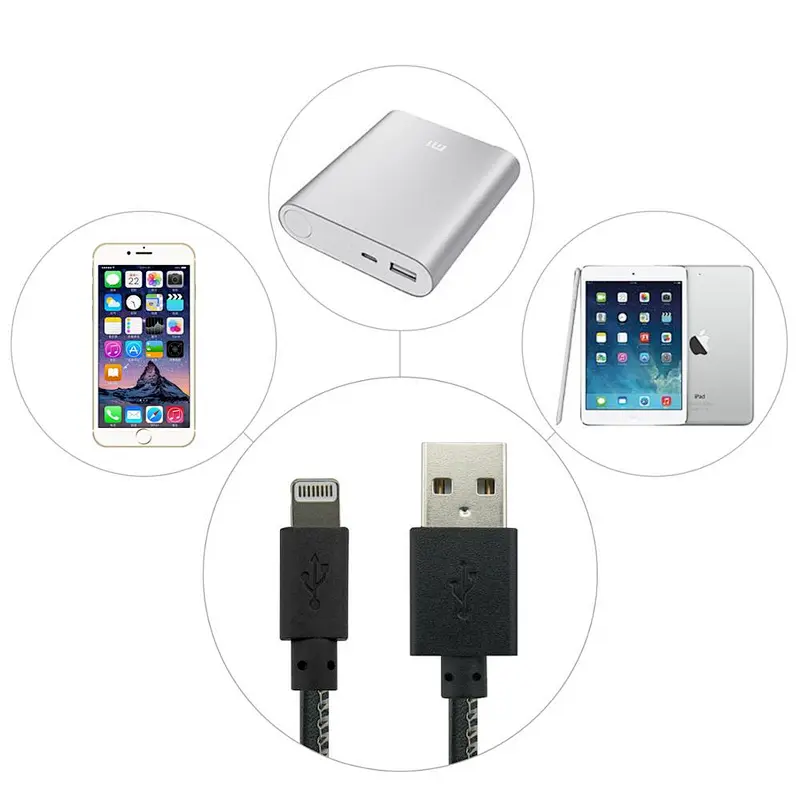 Oem Certified Charger Cable For iPhone X,3Ft 6Ft Sync Cable For iPhone8/7 /x