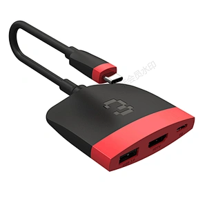 the new5in1 USB-C HUB HDMI(60HZ)+USB3.0*3+PD CHARGING
