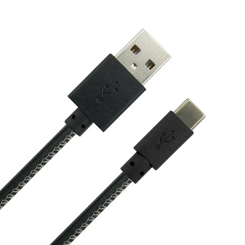 Black fast Charging USB Type C Cable,USB Cable for mobile phone