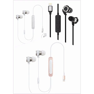 Best MFI round or flat wire MFI digital earphones for apple iphone 7