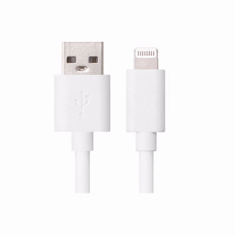 2015 rainbow colorful mfi certificated usb charger cable with ABS or PVC moulding for iphone