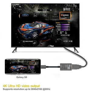 High Speed Aluminum alloy 4K Male to female USB 3.1 Type C to HDTV Adapter cable for Maxbook Monitor Projector