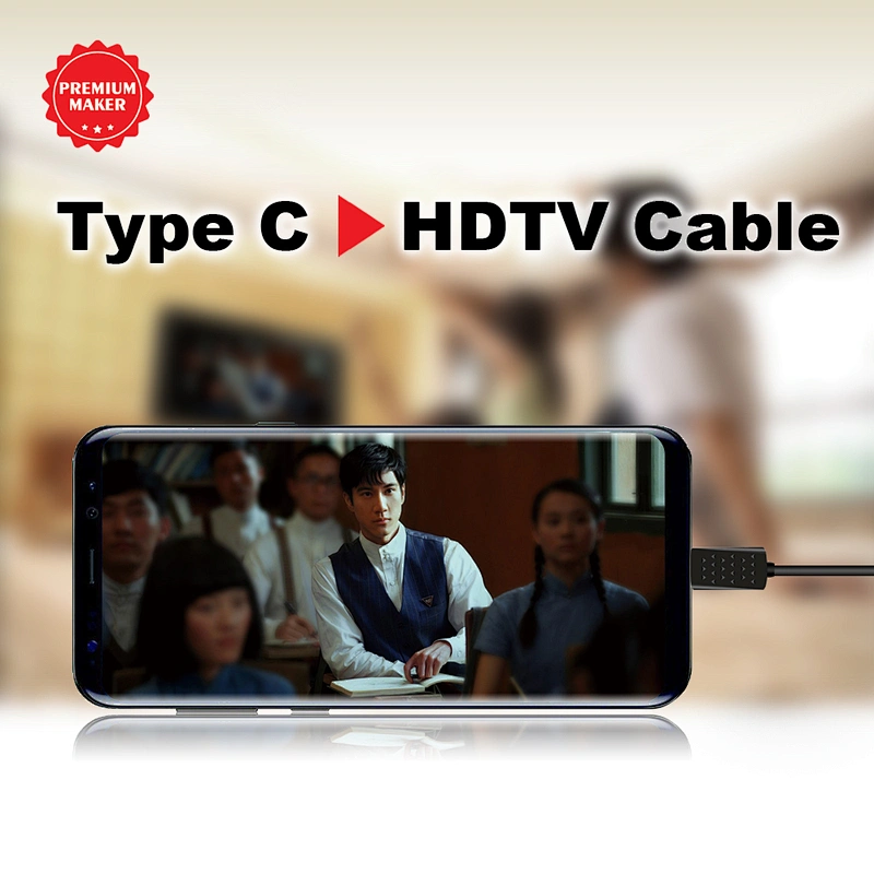 60Hz *4K USB 3.1 Type C USB-C to HDTV Adapter Cable For Samsung Galaxy note8 S8