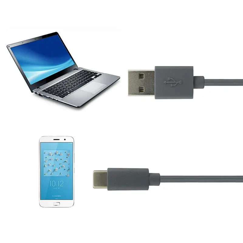 Grey Super speed small android usb type c extension cable 3.0 US002, China multi fast micro usb power charge cable