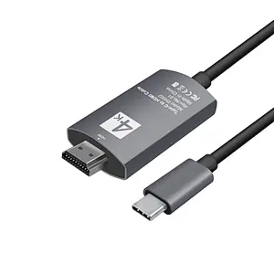 USB C Type-C to HD MI HDTV Adapter Cable 4K For Samsung S9 S8 Note 8 Macbook-Pro