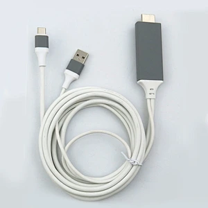 Superspeed Thunderbolt USB C Hub Type-C Hub Adapter Charger with USB2.0 For MacBook