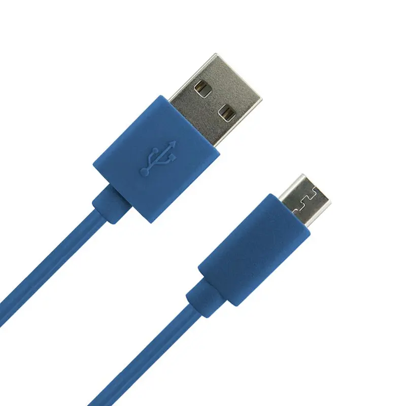 Deep blue 2.4 A Nylon Micro Cable Charging and Data Transfer Micro USB Cable For Android Mobile Devices