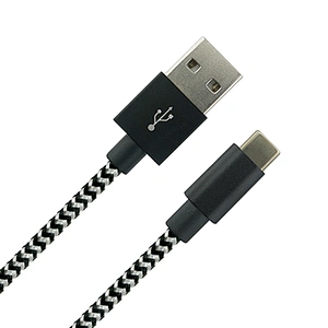 Nylon Braided 5A Fast Charger Cable, USB 3.1 Type C Cable For Android Phones