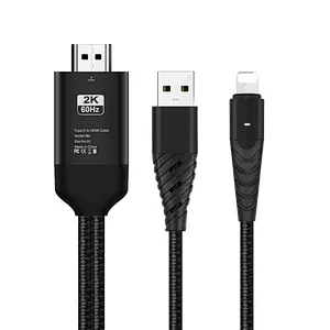 Black Type C Hub Adapter Thunderbolt 3 USB 3.1 TYPE C 4KHDMI for Macbook