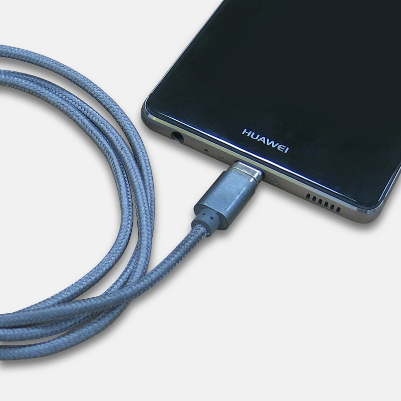 New arrival Magnet Charger Cable for Android Cell Phone Micro USB Data Cable for Samsung Magnetic Charging Cable