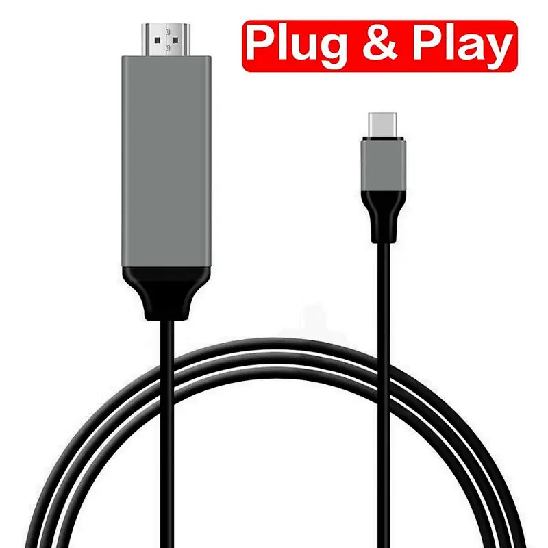 Alibaba best supplier USB C TYPE C Adapter usb3.1 type c to HDTV cable adapter for sumsang s9