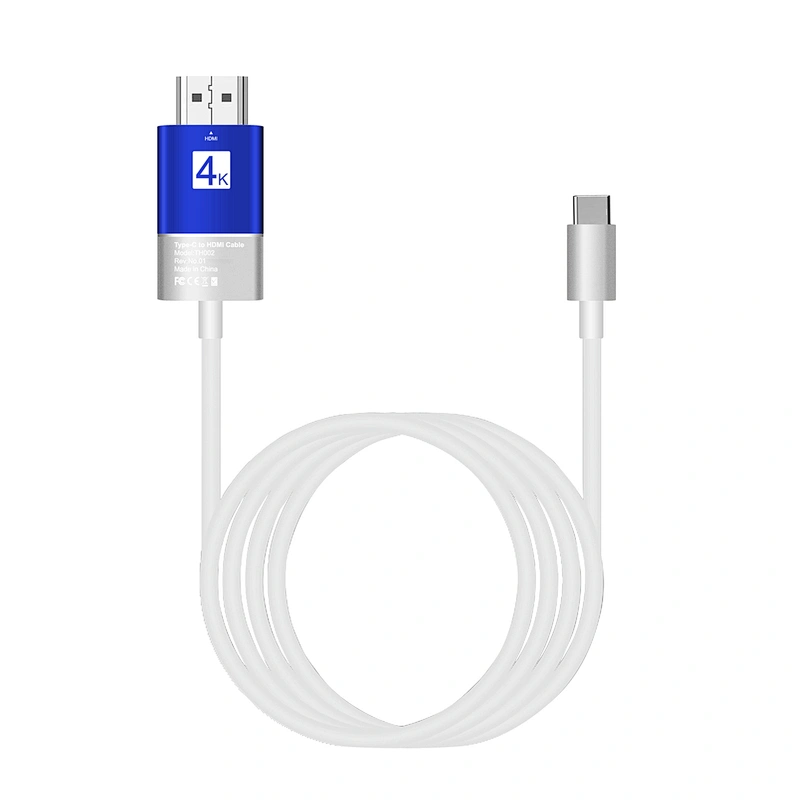 Factory manufacture USB Type-C to HDtv Cable 4K 30Hz HD Video HDtv Cable 6ft