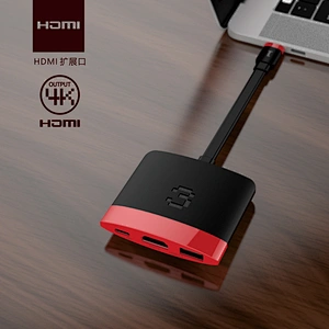 USB C to USB+HDTV+Type C PD 3 in 1 Hub