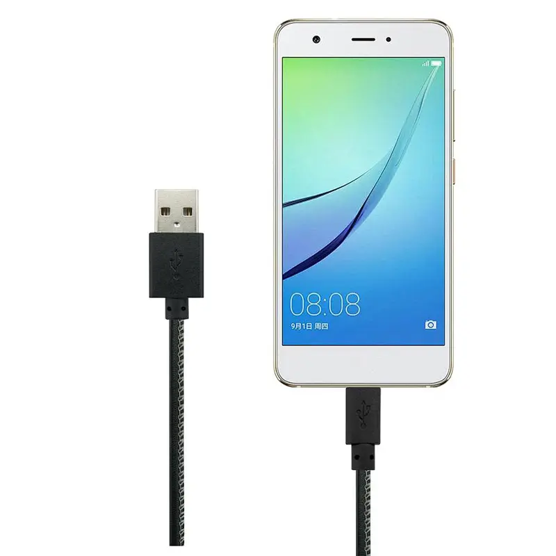 Hot New Products Nylon Braid Type C USB C Cable for Samsung S8 Note 8 One Plus5