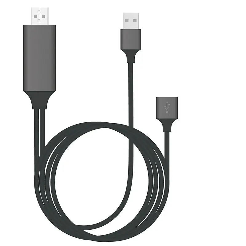3 IN 1 8PIN MICRO Type C USB C TO USB HDTV HD USB C multiport Adapter