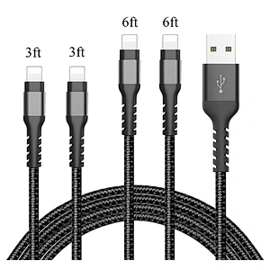 OEM Custom Logo Mfi 3FT Charging Data Cable For iPhone X/8/6S