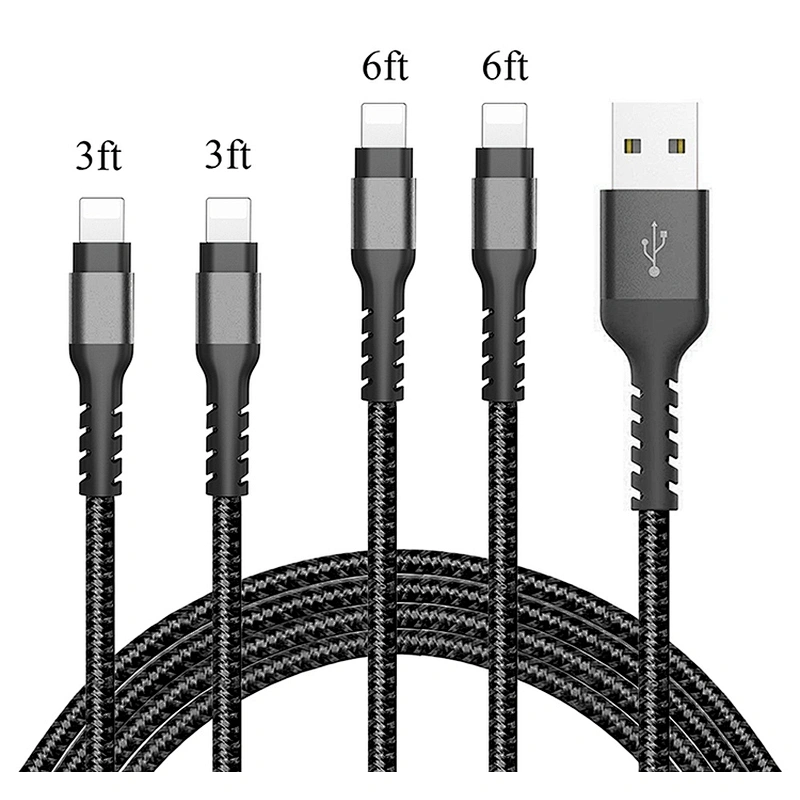 OEM Custom Logo Mfi 3FT Charging Data Cable For iPhone X/8/6S