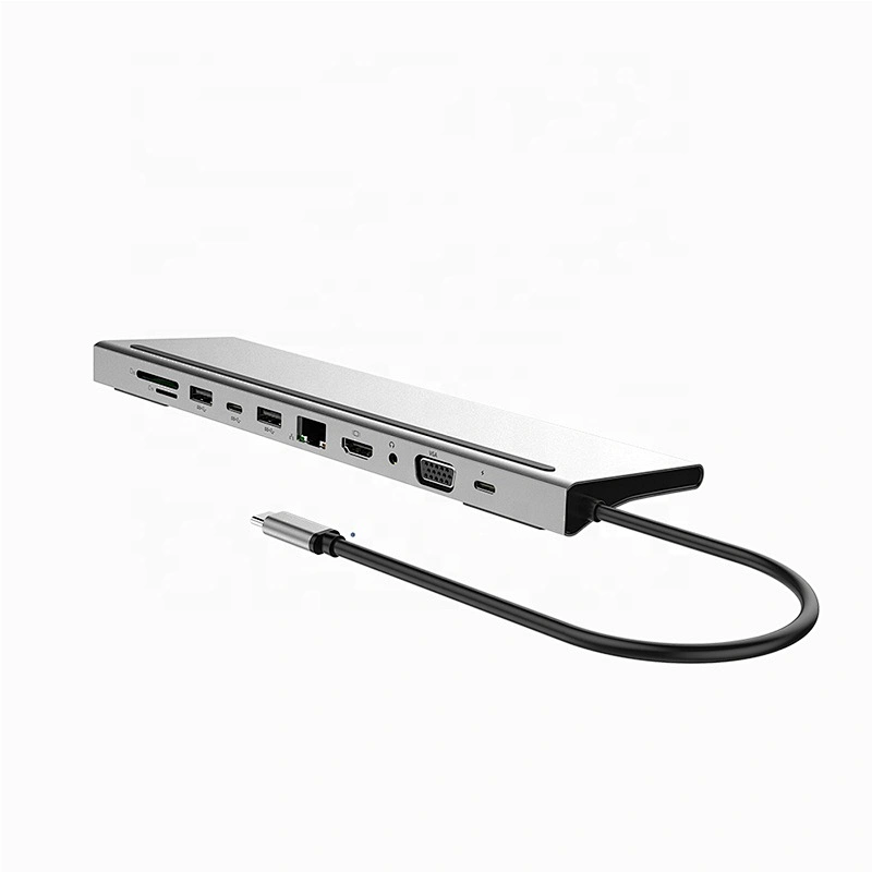 Usb C Hub 11 in 1 For Thunderbolt 3 Adapter Usb For Macbook Transfering Multi Type c Port