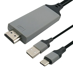 USB 3.1 Male USB- C to HDTV USB 3.1 TYPE C Thunderbolt 3 Hub for macbook pro charger