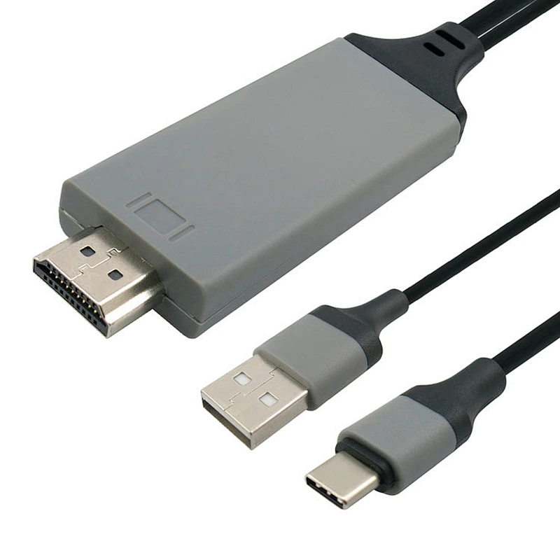 USB 3.1 Male USB- C to HDTV USB 3.1 TYPE C Thunderbolt 3 Hub for macbook pro charger