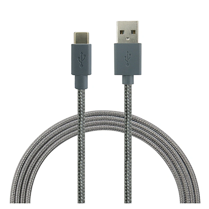 New Nylon Braided 2.1A Fast Charging 1m 2m 3m USB 2.0 to 3.1 Type C Cable for Xiaomi Macbook