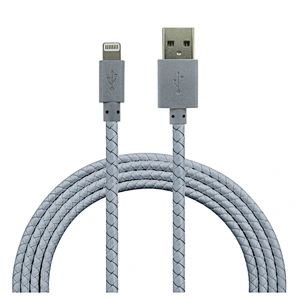 pink Nylon Braided Data Cable For iPhonex/8/8p/7