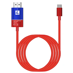 Factory manufacture USB Type-C to HDtv Cable 4K 30Hz HD Video HDtv Cable 6ft